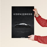 Koenigsegg Jesko Hypercar Poster
